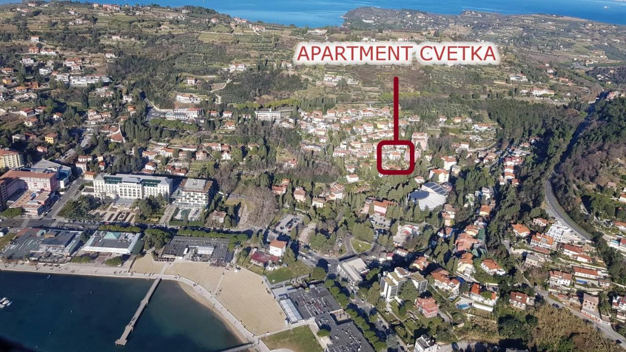 Apartment Cvetka Portoroz Bagian luar foto
